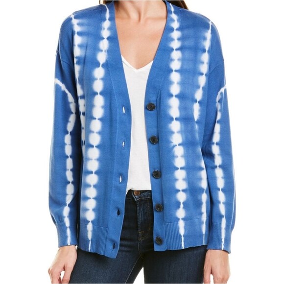 NWT Vince Camuto Tie Dye Sweater Cardigan - Picture 1 of 9
